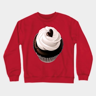 Chocolate Cupcake with Love Crewneck Sweatshirt